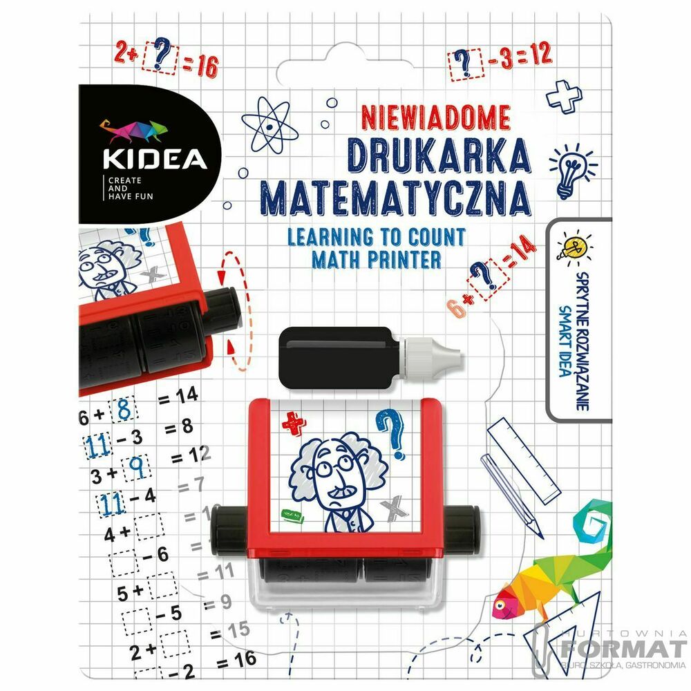 Drukarka matematyczna. Niewiadome Kidea Derform 1