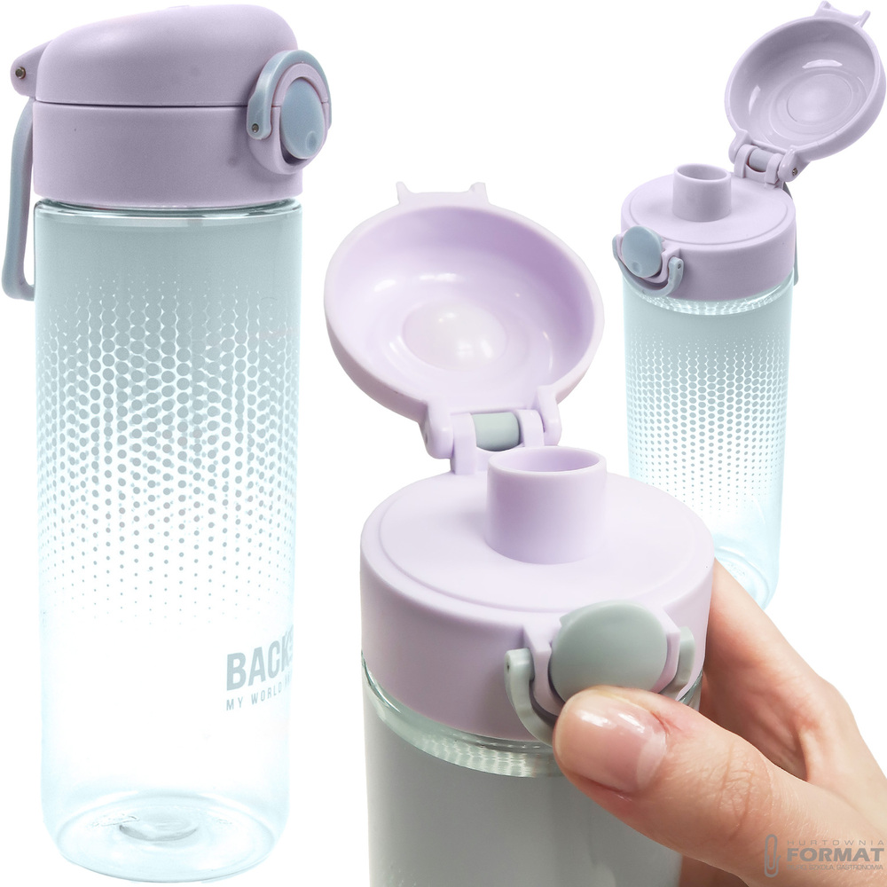 BIDON BUTELKA NA WODĘ BACKUP DERFORM NIETOKSYCZNY 600ml BPA FREE MIĘTOWY 1