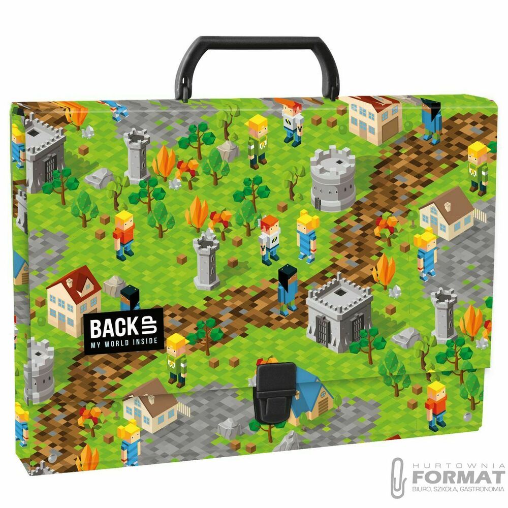 Teczka twarda z rączką BackUP GAME LEVEL 1
