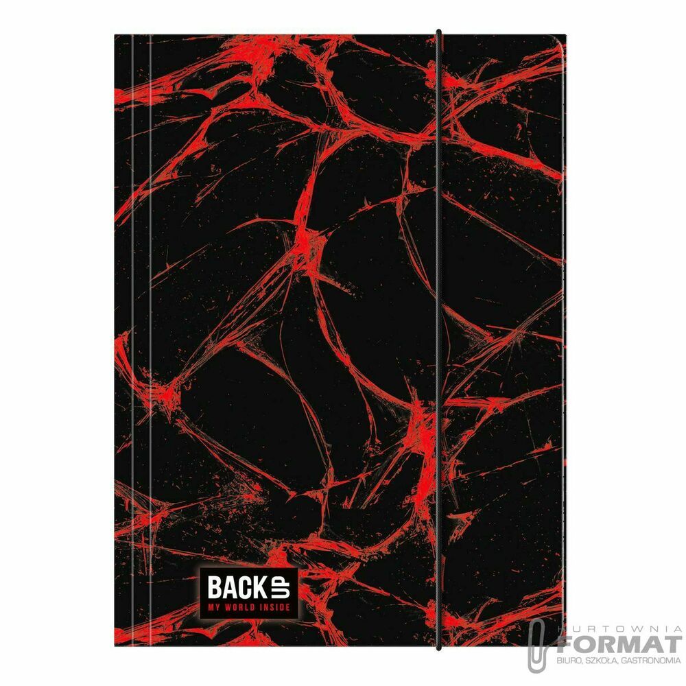 Teczka z gumką A4 BackUp 6 A 40 DERFORM 1