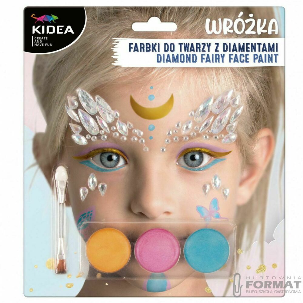 Derform Farbki do twarzy Wróżka z diamentami 1