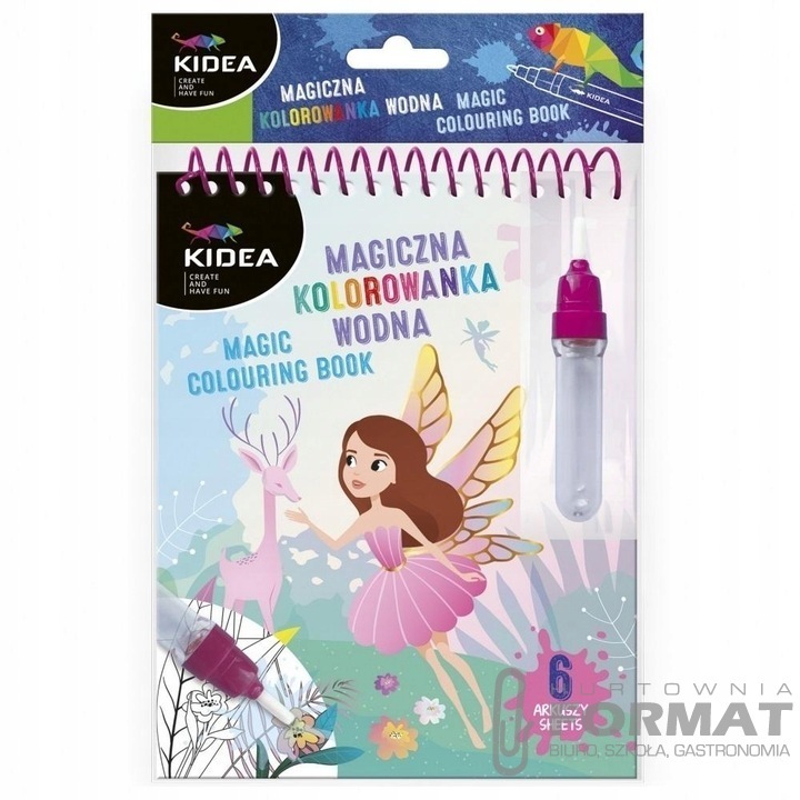 Malowanka Wodna z Pisak 165x245 Magia Kidea 1