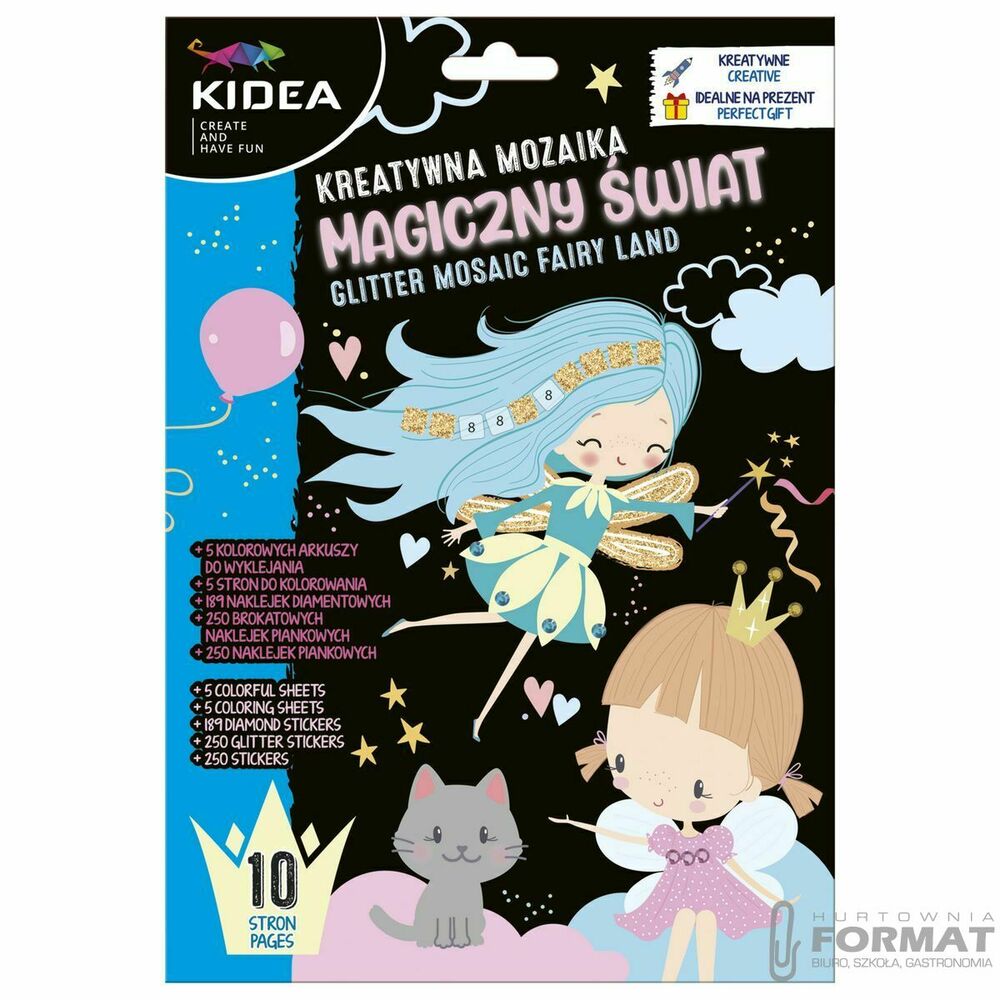 Kidea Kreatywna mozaika Magiczny Świat Derform 1