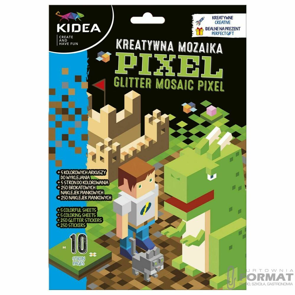 Kreatywna mozaika Pixel KIDEA Derform 1