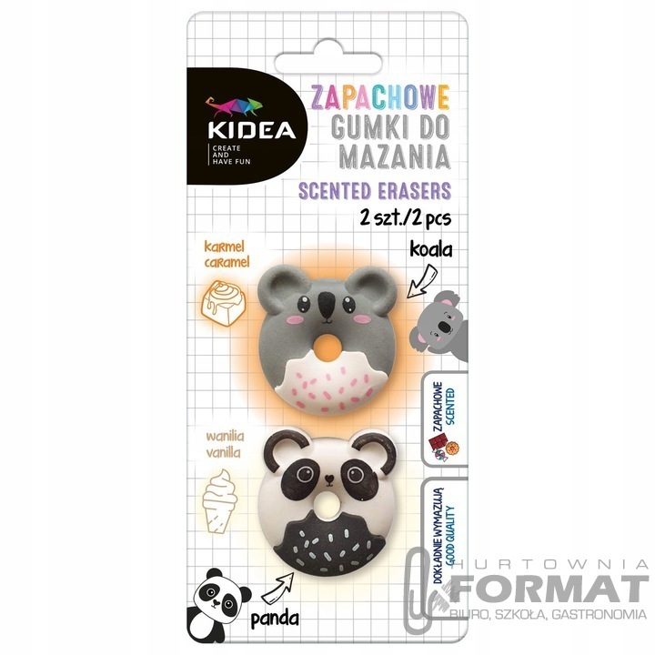 ZAPACHOWA GUMKA DO MAZANIA KIDEA PANDA KOALA 1