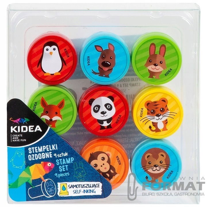 Stempelki ozdobne B 9 szt. - Kidea 1
