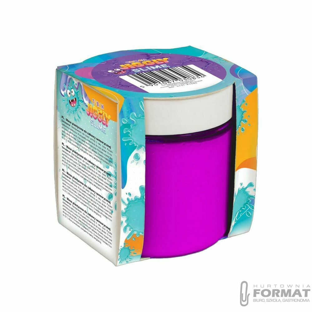 Glut Tuban Jiggly slime perłowy 100g fioletowy (TU3588) 1