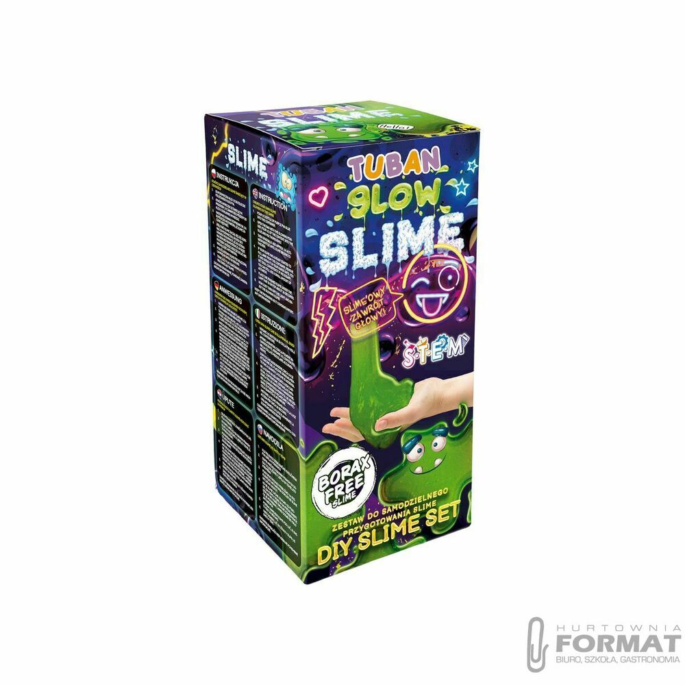 SLIME_ZESTAW DIY ŚWIECĄCY W CIEMNOŚCI 1