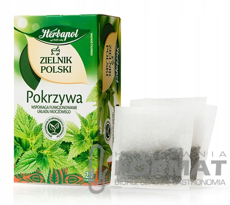 Herbata ziołowa pokrzywa Herbapol 20 saszetek 1