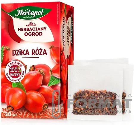 Herbata Herbapol o smaku dzikiej róży  1