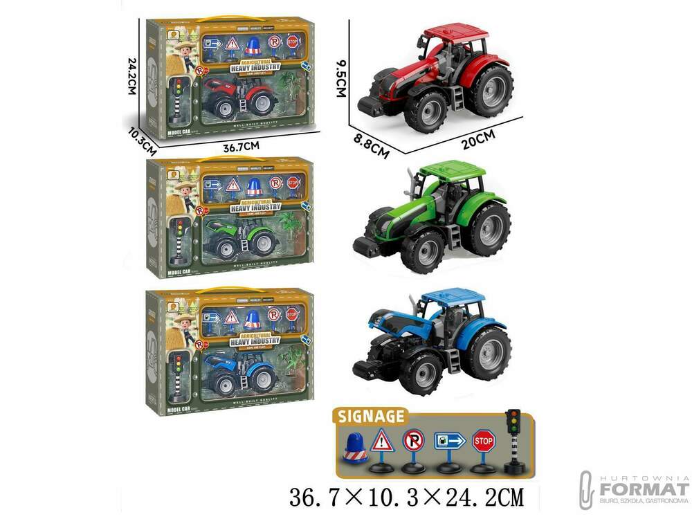 TRAKTOR Z AKCESORIAMI 1