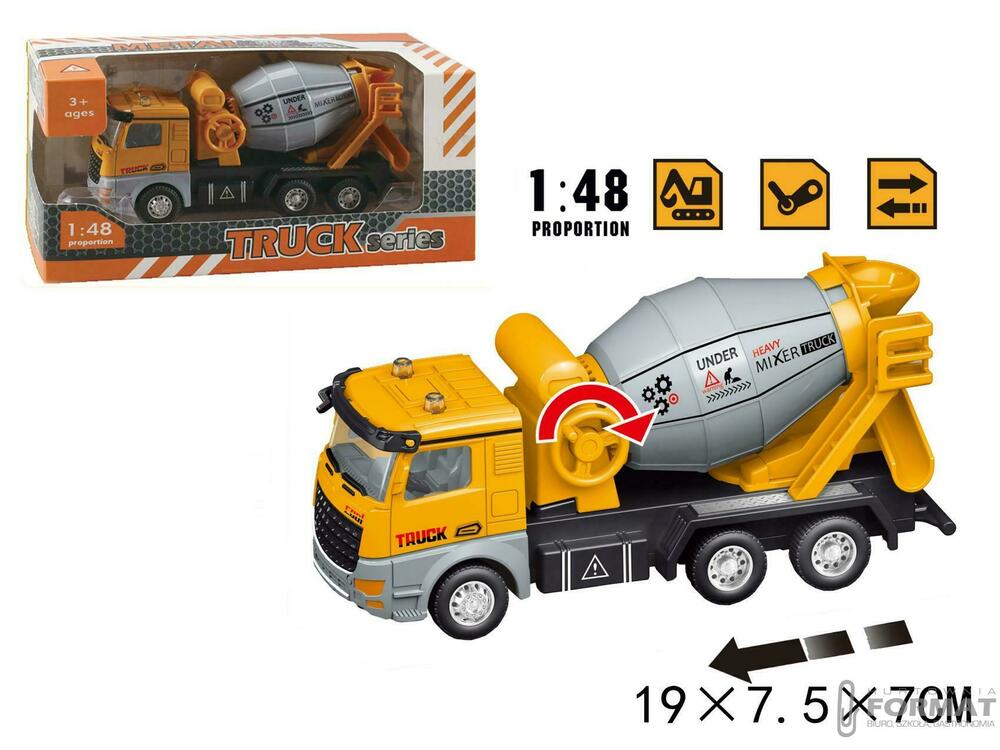 AUTO BETONIARKA Z NAPĘDEM 1