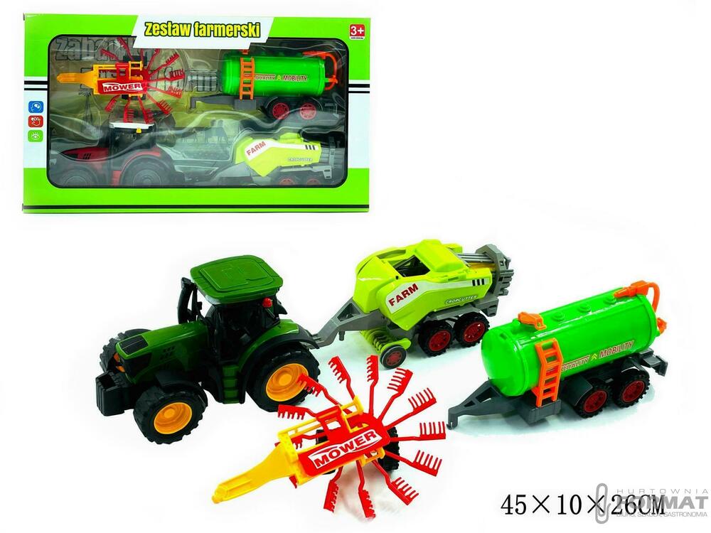 TRAKTOR Z MASZYNAMI ROLNICZYMI 1