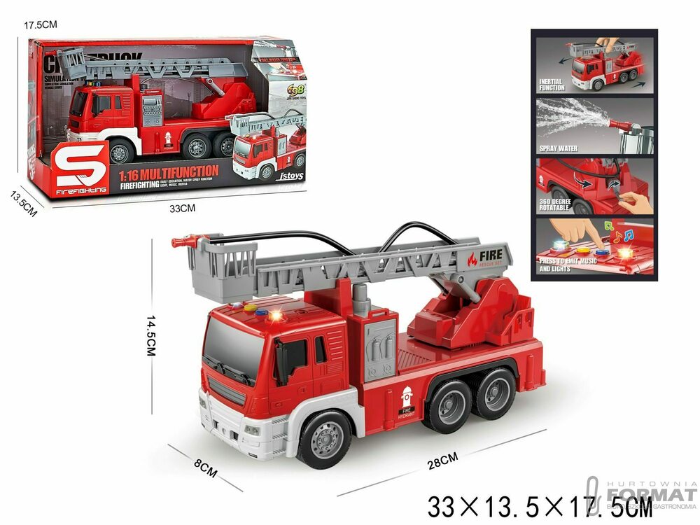 AUTO STRAŻ (ŚWIATŁO DŹWIĘK) 1