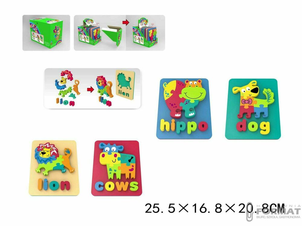 PUZZLE PIANKOWE (12 SZT.=1 DISPLAY) 1