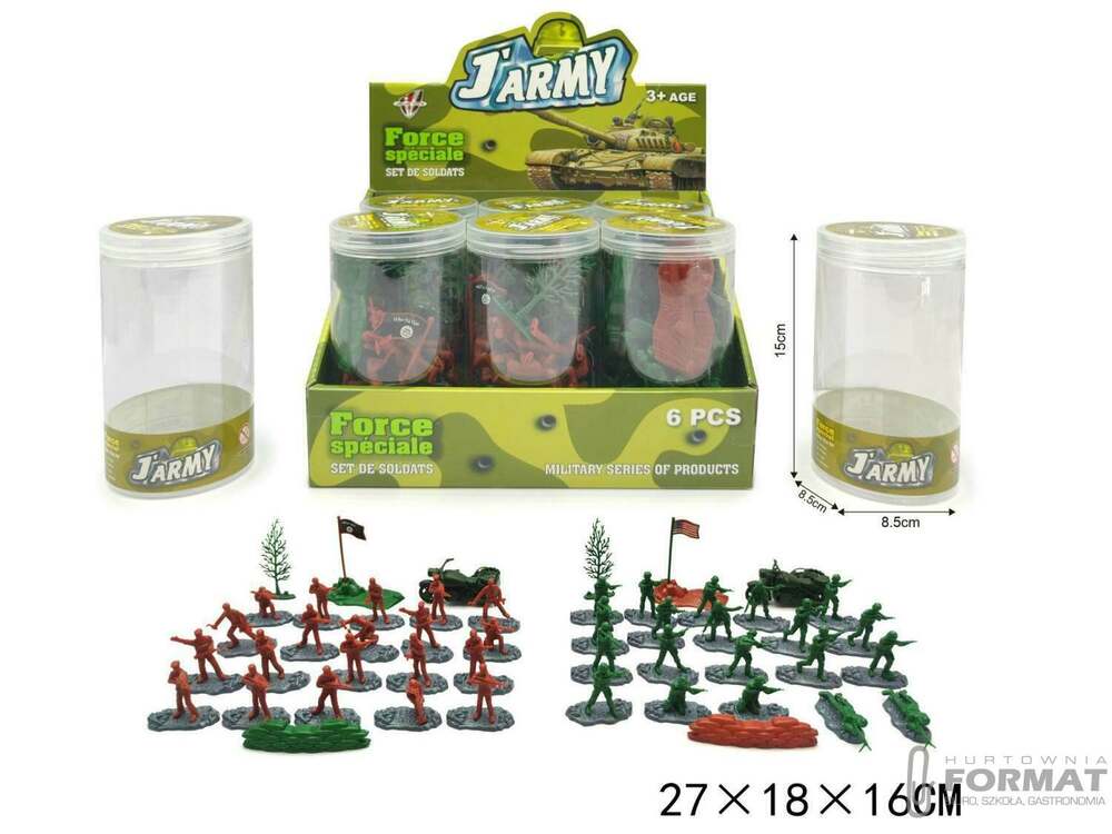 ZESTAW MILITARNY (6 SZT.=1 DISP.) 1