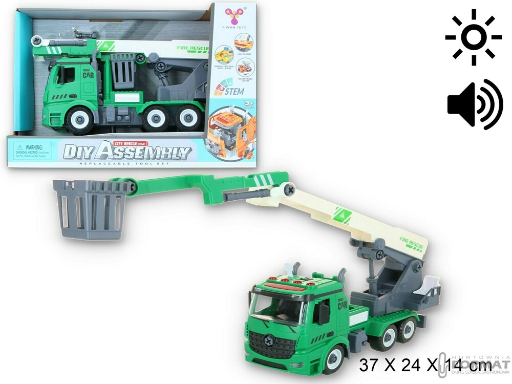 AUTO PODNOŚNIK (ŚWIATŁO, DŹWIĘK) 1