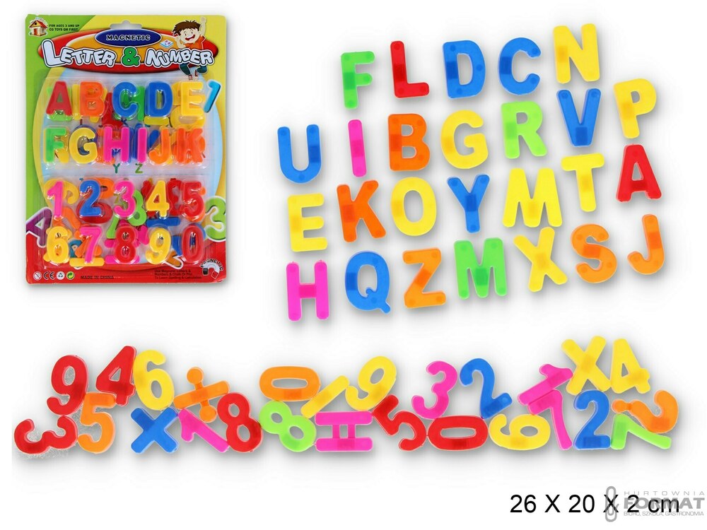LITERKI I CYFERKI MAGNETYCZNE 1