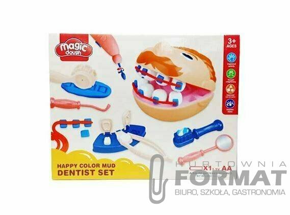 Ciastolina zestaw małego dentysty 1