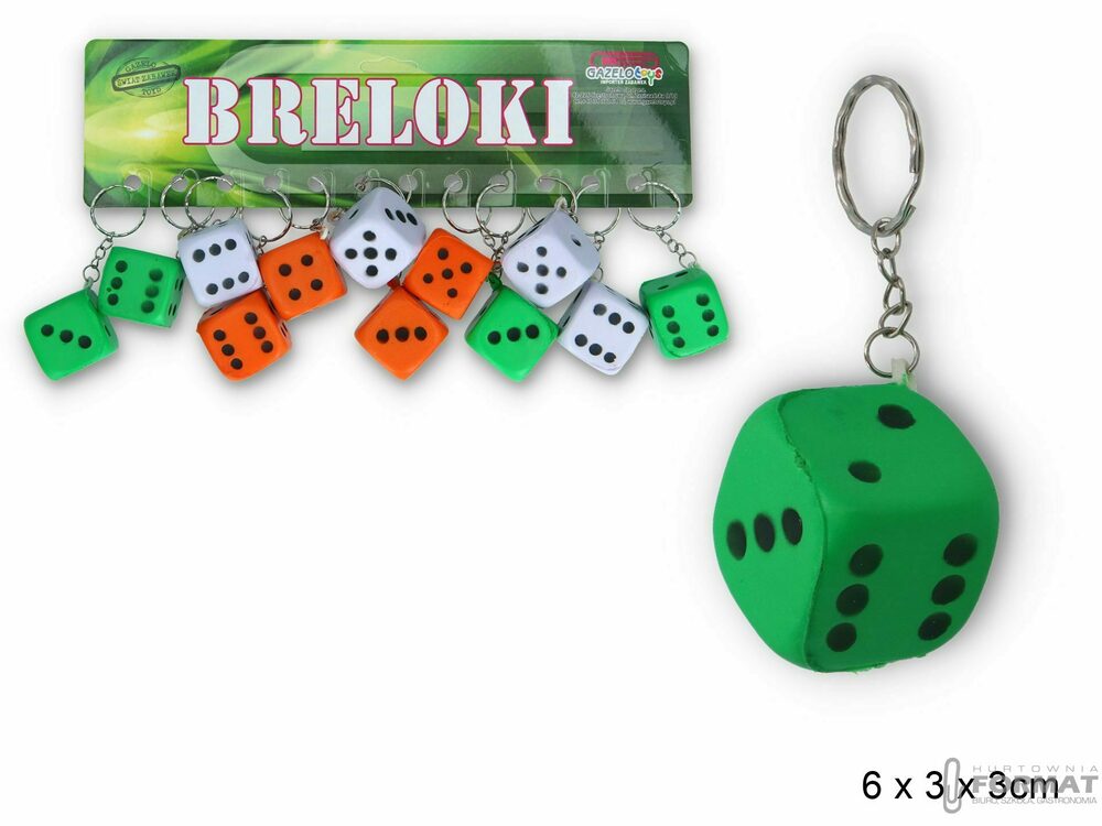 BRELOK KOSTKA 1