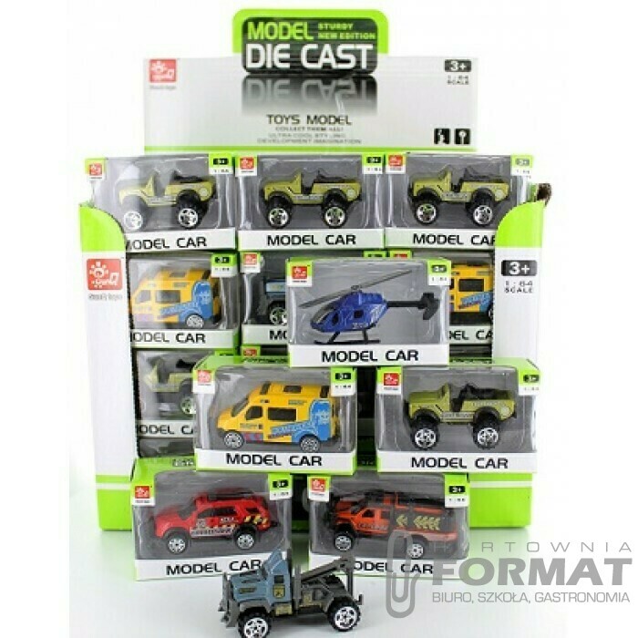 POJAZDY METAL DIE CAST mix 1