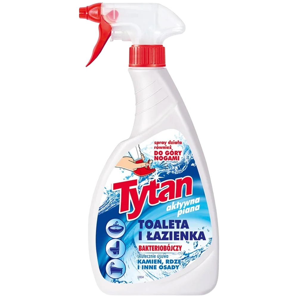 TYTAN płyn do mycia wc bakteriobójczy spray 500g 1