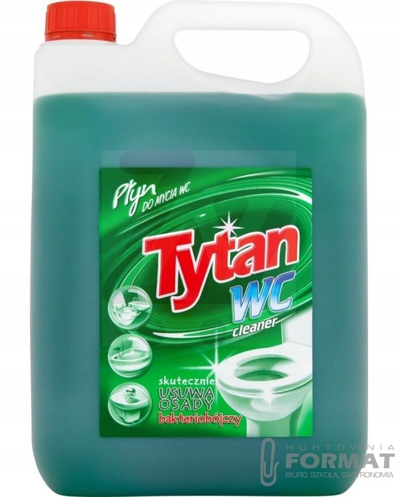 PŁYN DO MYCIA WC TYTAN ZIELONY 5KG 1
