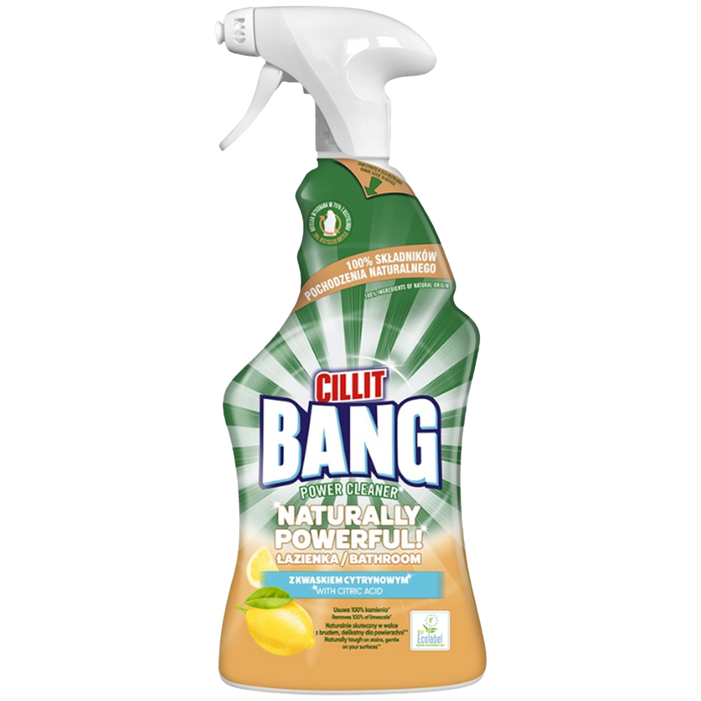 CILLIT BANG Naturally Powerful Spray czyszczący 1