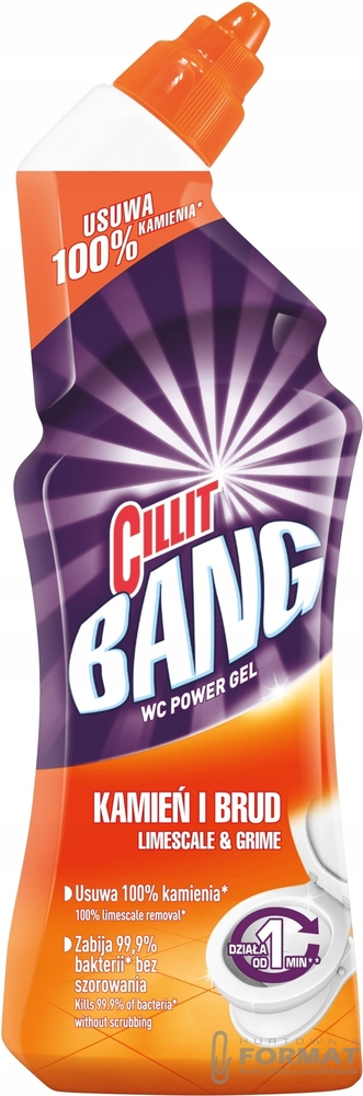 ŻEL DO WC CILLIT BANG 750ML KAMIEŃ I RDZA 1