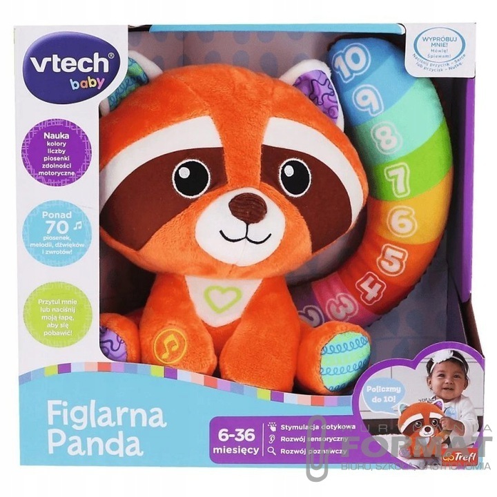 Zabawka interaktywna Figlarna Panda Vtech 61585 1