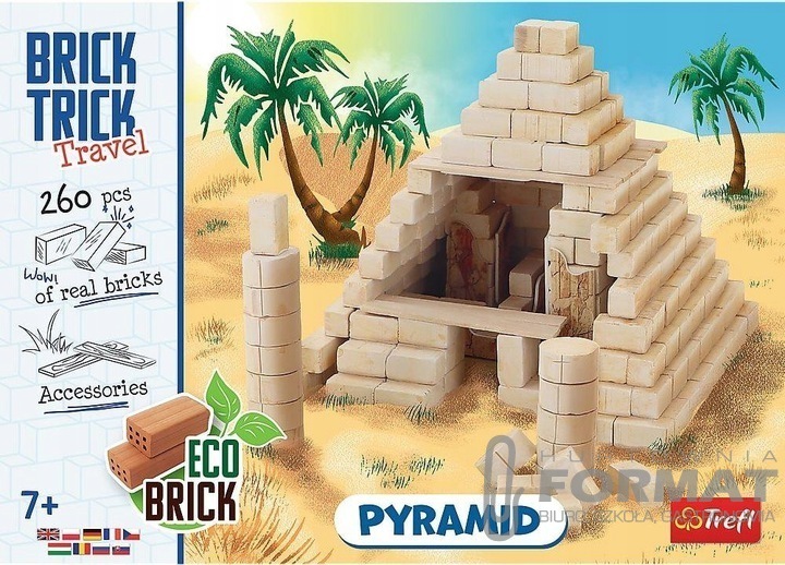 Brick Trick Travel - Piramida TREFL 61550 1