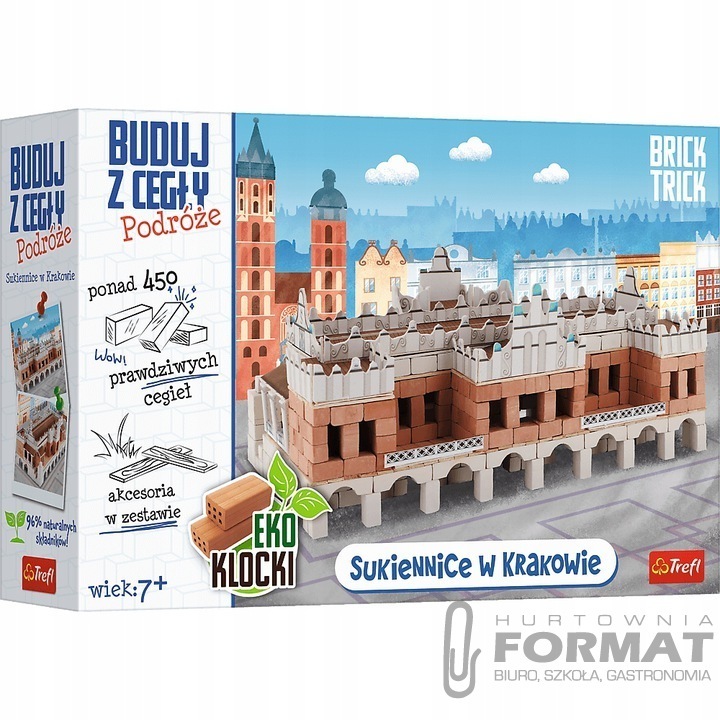 Brick Trick - Buduj z cegły Sukiennice TREFL 61549 1