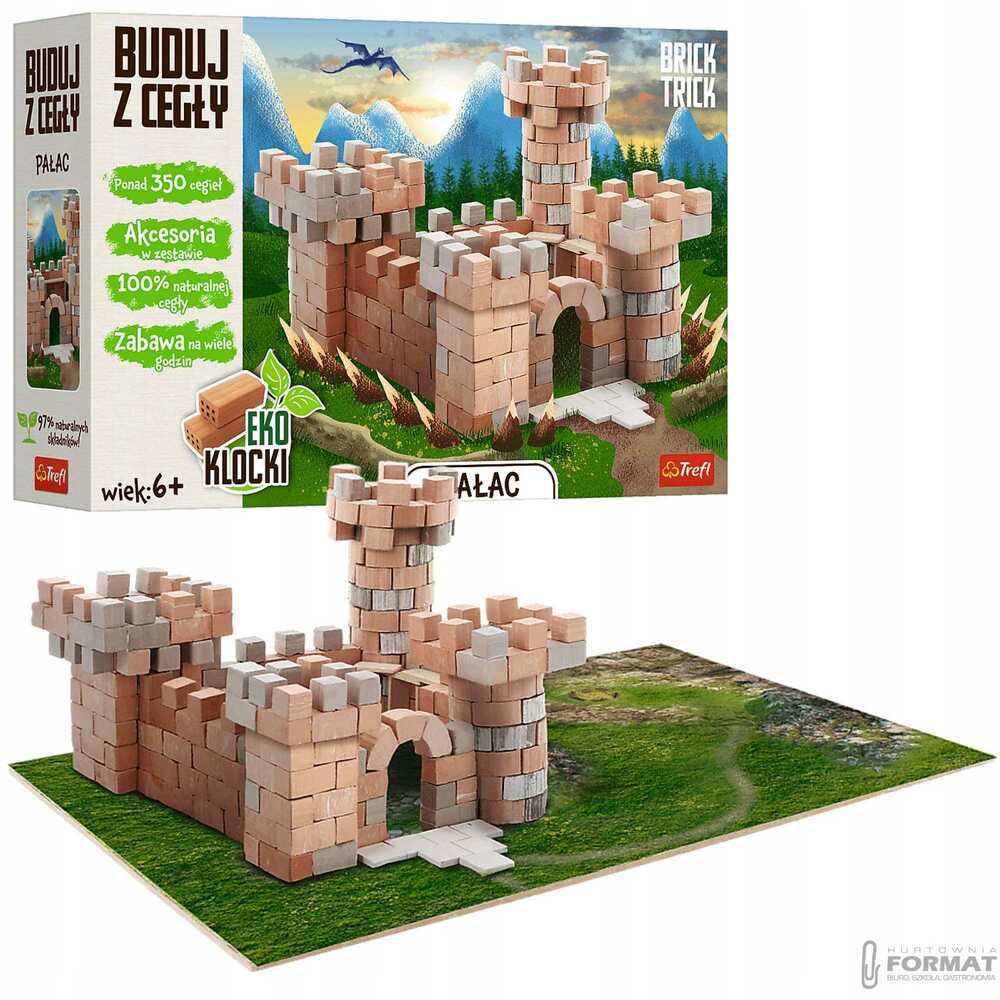 Eko Klocki Brick Trick buduj z cegły Pałac 61542 1