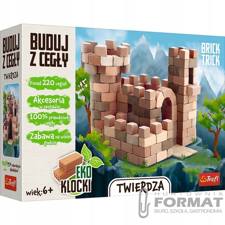 Brick Trick - Buduj z cegłyTwierdza TREFL 61540 1