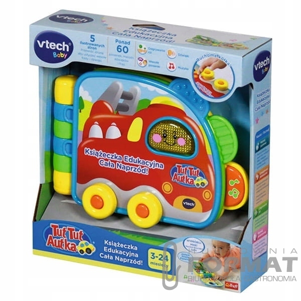 VTECH KSIĄŻECZKA EDUKACYJNA CAŁA NAPRZÓD 1