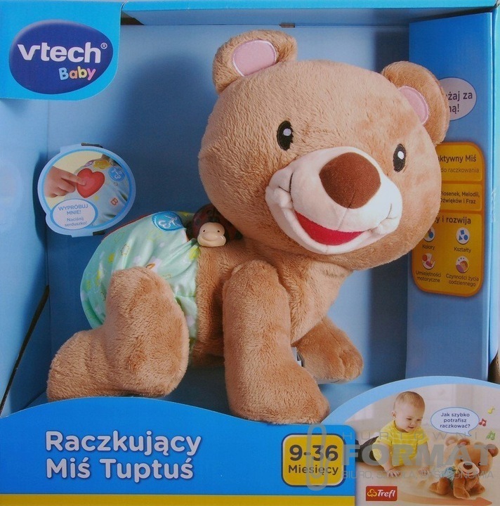 VTech Baby, Raczkujący Miś Tuptuś 1