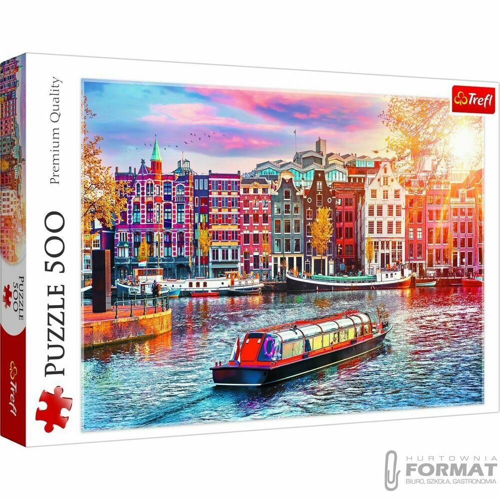 Puzzle Trefl Amsterdam, Holandia 500 el. (37428) 1