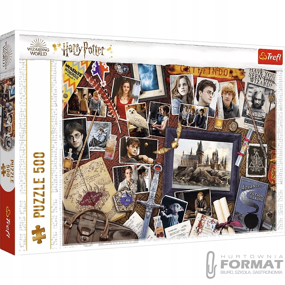 Puzzle 500el Pamiątki z Hogwartu. Harry Potter 374 1