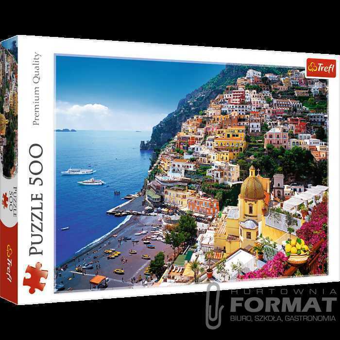 PUZZLE 500el. Positano, Wybrzeże Amalfickie 1