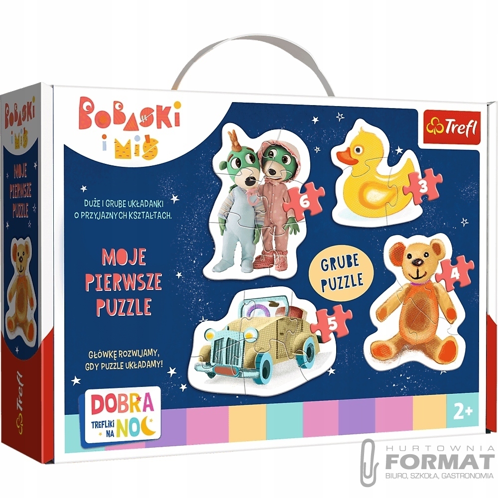 Puzzle Baby Classic - Urocze Bobaski TREFL 36095 1
