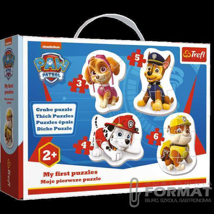 Moje Pierwsze Puzzle Psi Patrol Trefl Baby 2+ 1