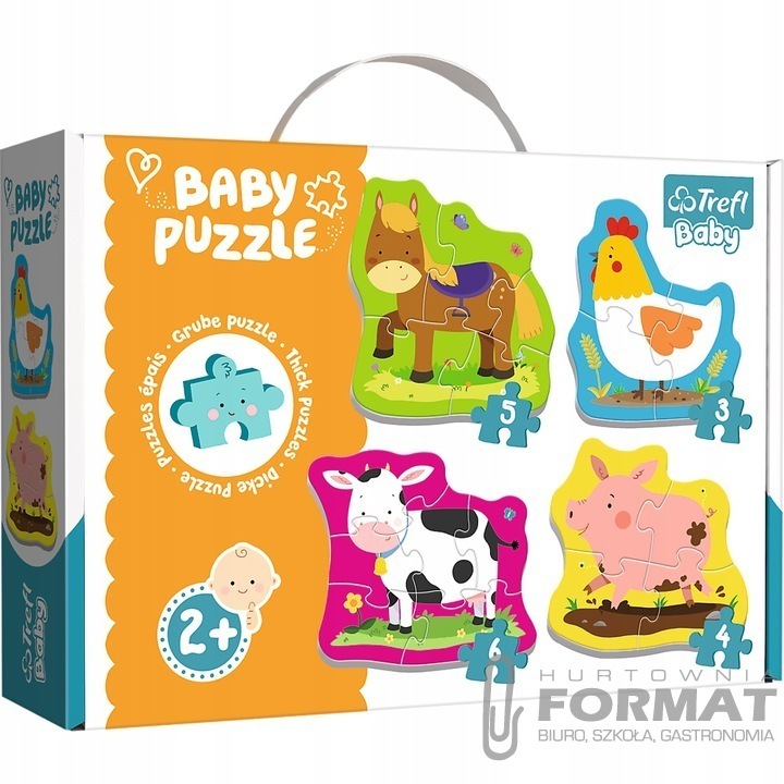 PUZZLE BABY ZWIERZĘTA NA WSI 36070 1