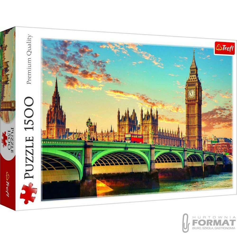 Puzzle Trefl Londyn, Wielka Brytania 1500 el. (26202) 1