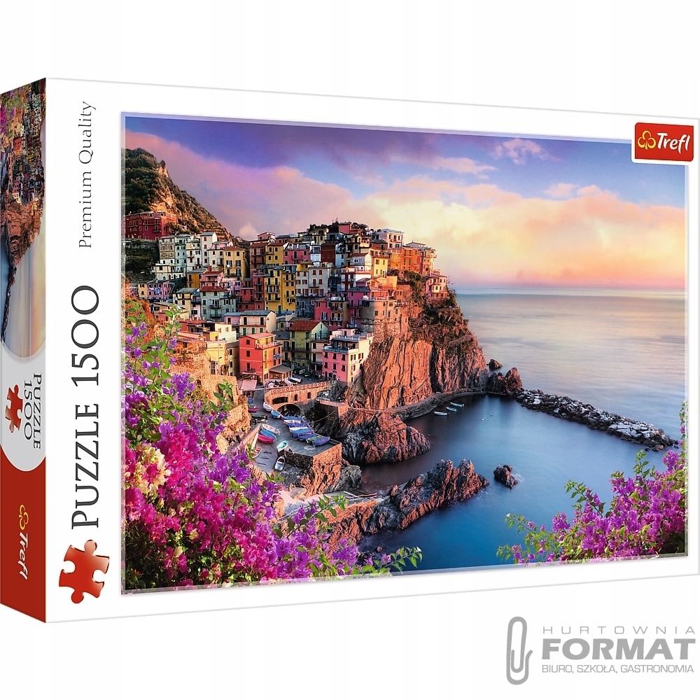 PUZZLE 1500 WIDOK NA MIASTECZKO MANAROLA 1