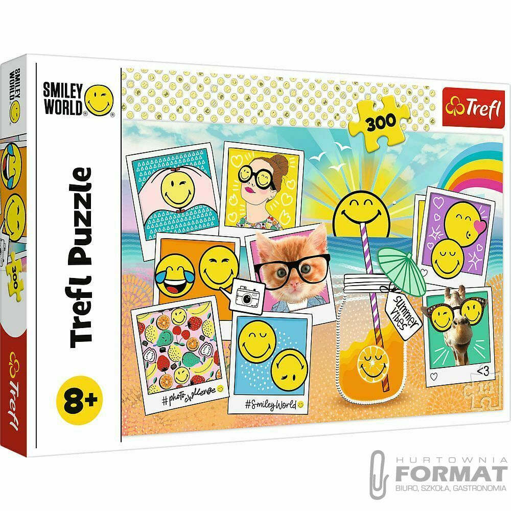 Puzzle Trefl Smiley na wakacjach 300 el. (23019) 1