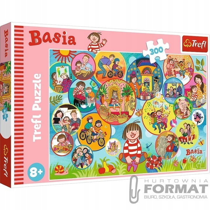 Puzzle 300el Wesoły dzień Basi / Harper Collins 23 1