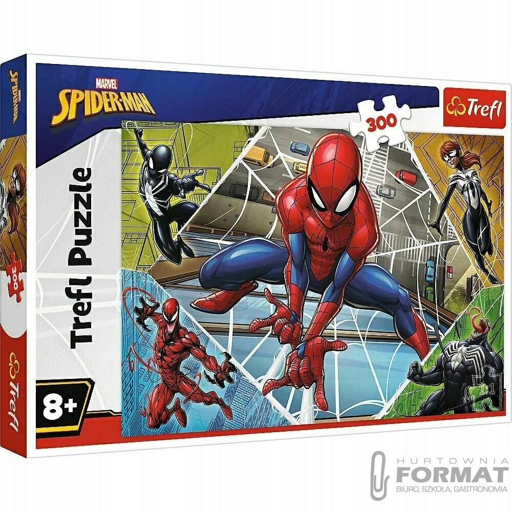 Puzzle 300el Wspaniały Spiderman. Marvel 23005 Tre 1