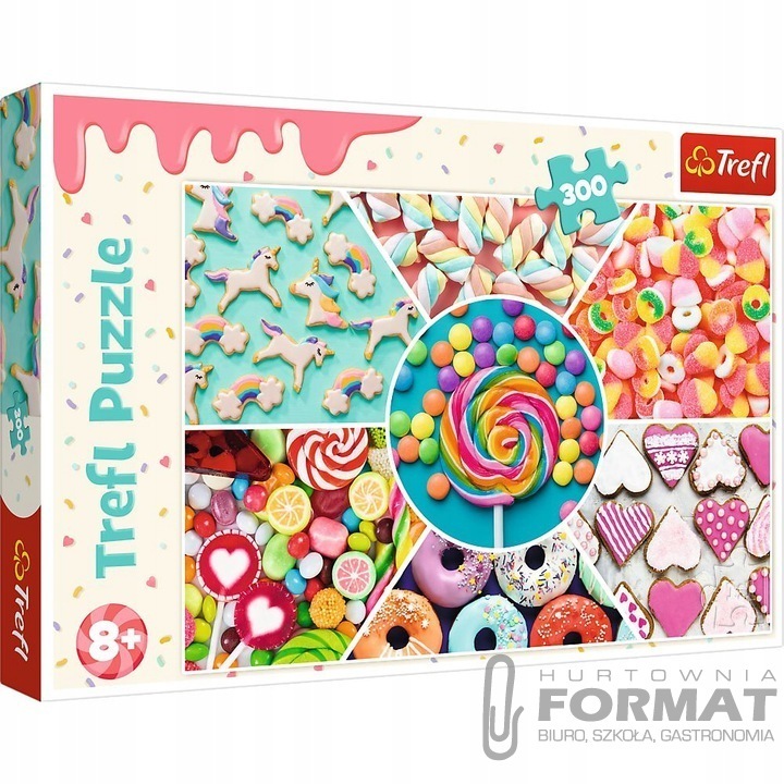 Puzzle 300el Słodkości 23004 Trefl 1