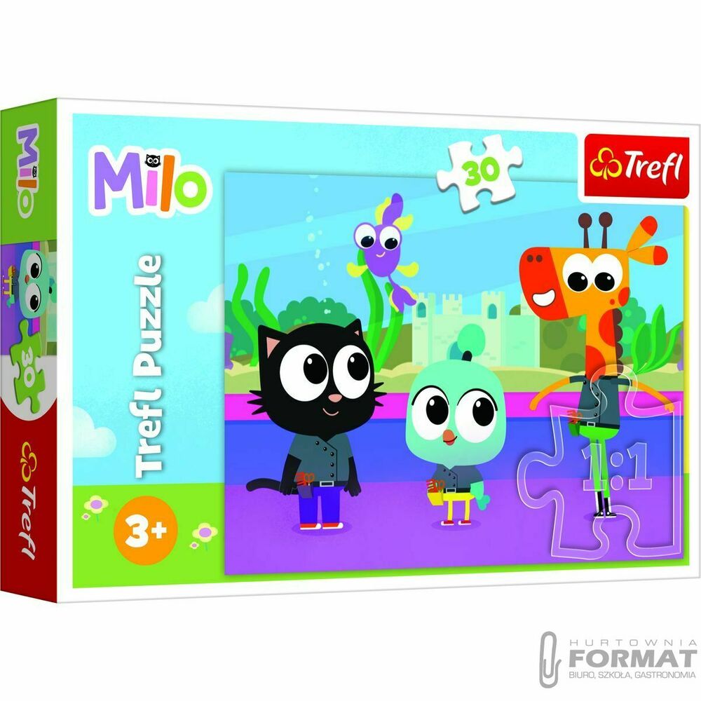 Puzzle Trefl Kotek Milo 30 el. (18310) 1