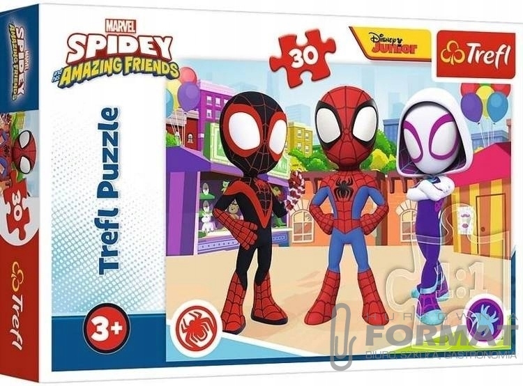 Puzzle 30el Spiday i Przyjaciele. Przygody Spiday' 1